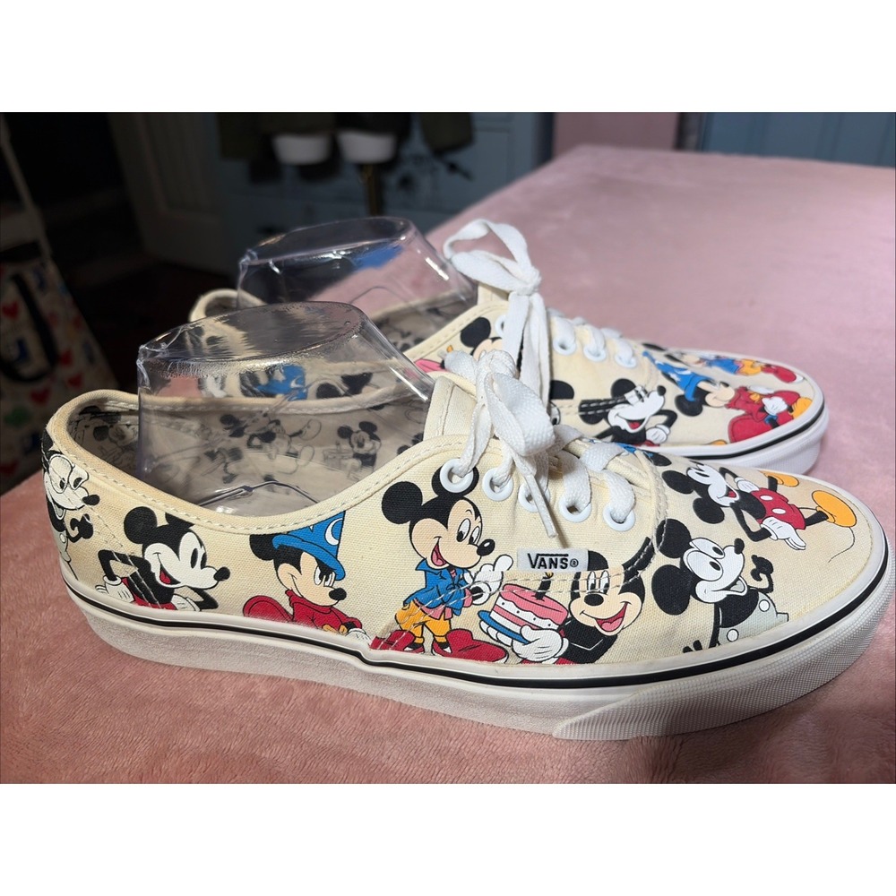 Vans Disney Mickey's 90th Birthday Unisex Men Size 9.5 Women's 11